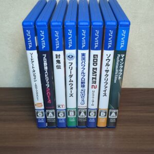【PlayStation vita】ソフト8本まとめ売りセット
