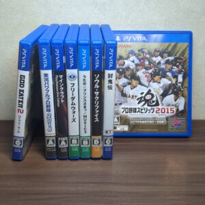 【PlayStation vita】ソフト8本まとめ売りセット