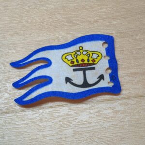 【LEGO正規品】旗5x8と青ボーダーと クラウンとアンカー (71309)