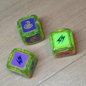 【ポケットモンスター玩具】エネコロ×3 ライトグリーン(ラメ)②