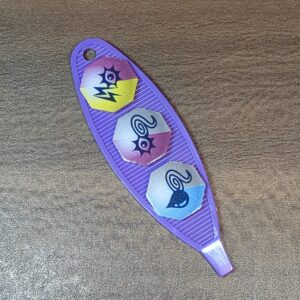 【ポケットモンスター玩具】カスタムピック兼用チップフォルダー.カスタムチップ(パープル)