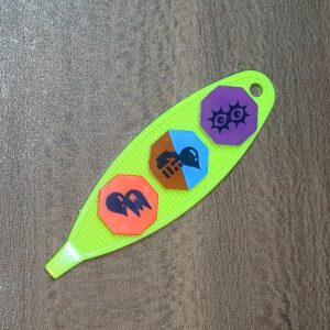 【ポケットモンスター玩具】カスタムピック兼用チップフォルダー.カスタムチップ(グリーン②)