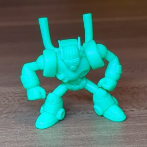 ロックマン塩ビフィギュア  ロックマン7 ターボマン 付属フィギュアなし