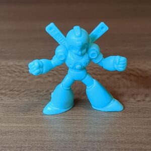 ロックマン塩ビフィギュア  ロックマン7(ホワイトブルー) 付属フィギュアなし