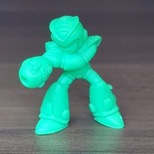 ロックマン塩ビフィギュア  ロックマンXE(グリーン) 付属フィギュアなし