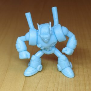 【ロックマン塩ビフィギュア】ロックマン7 ターボマン(ホワイトブルー)