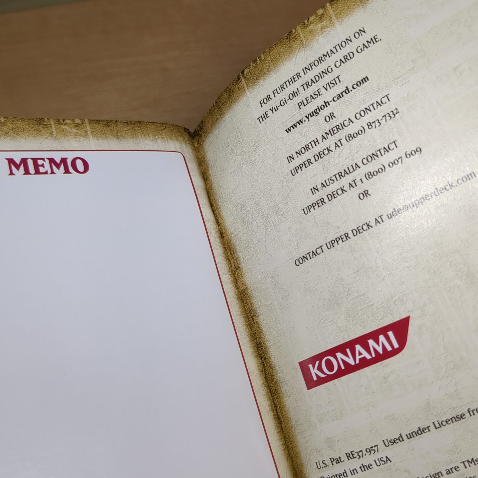 遊戯王 OFFICIAL RULEBOOK ENGLISHEDITION(英語版) - 画像 (2)