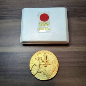 【オリンピックメダル】1964年東京オリンピック 丹銅金メッキ製メダル