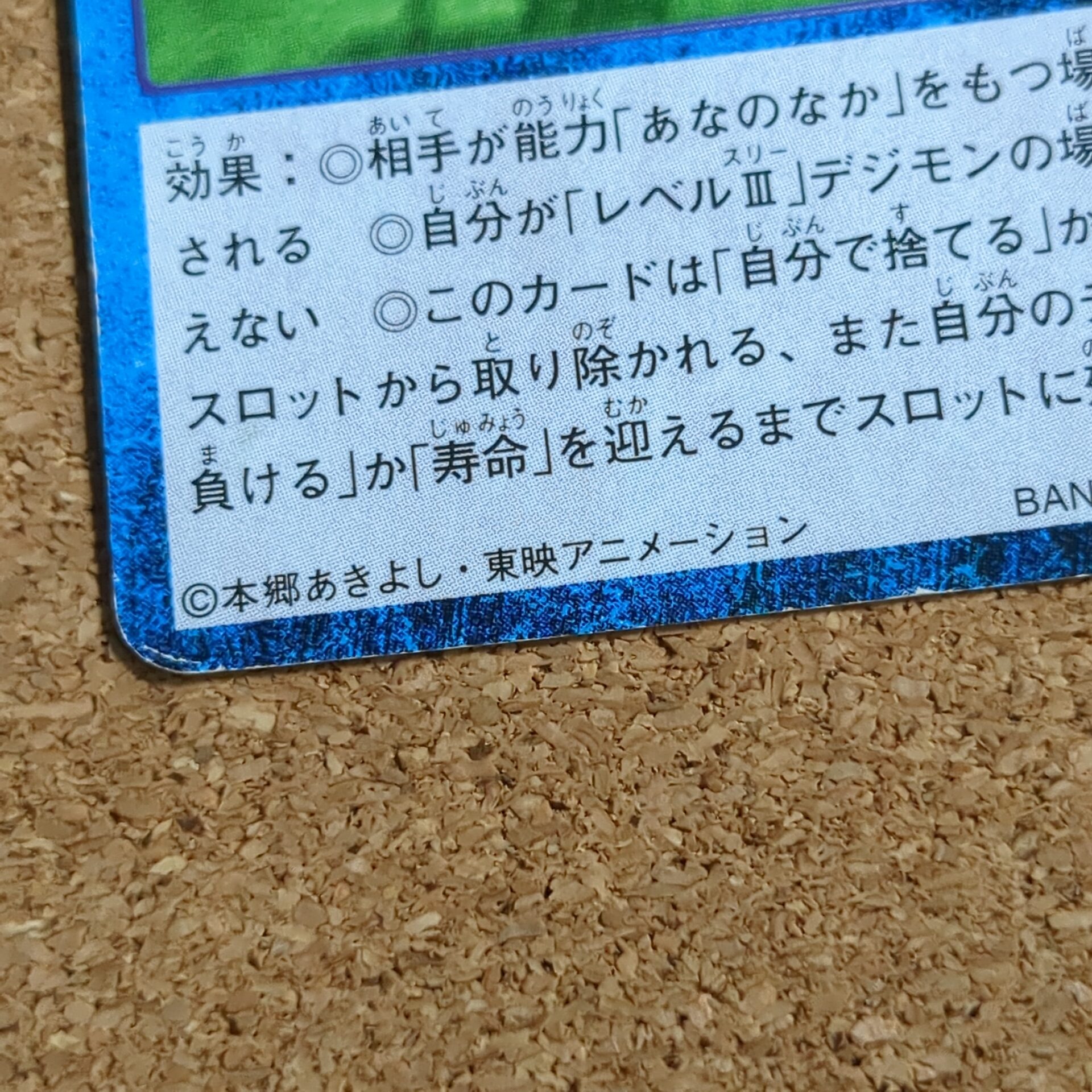 旧デジタルモンスターカード【Bo-251 アイアンクロウ 2000】 - 画像 (6)